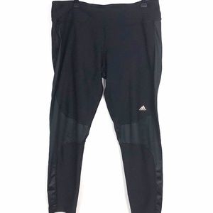 adidas climalite black leggings size large